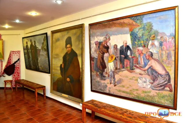 У черкаському музеї “Кобзаря” відкрилась виставка шедеврів українського живопису — фото 4