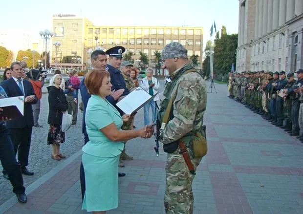 Черкаські правоохоронці повернулися із зони АТО — фото 1
