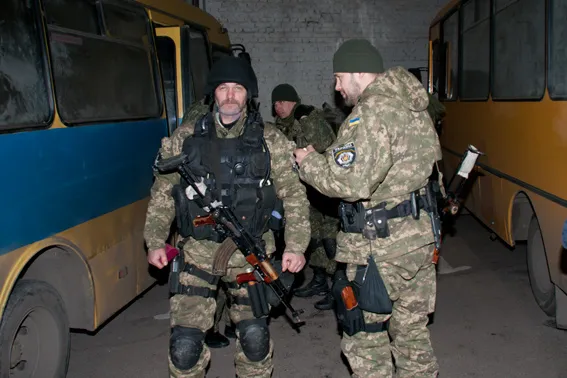 Міліціонери Черкащини повернулись із зони АТО (Фоторепортаж) + (Відео) — фото 7