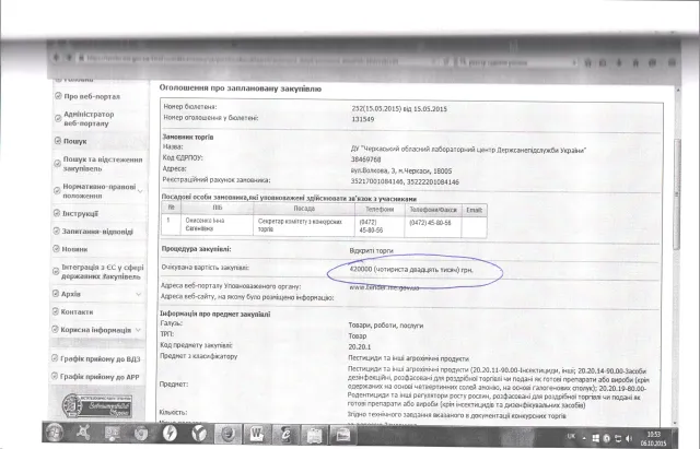 «Автомайдан-Черкаси» передав до поліції заяву про злочин – розкрадання «бюджетниками» 300 тисяч бюджетних коштів — фото 1